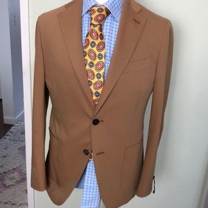 NWT Eredi Pisano Brown suit.
